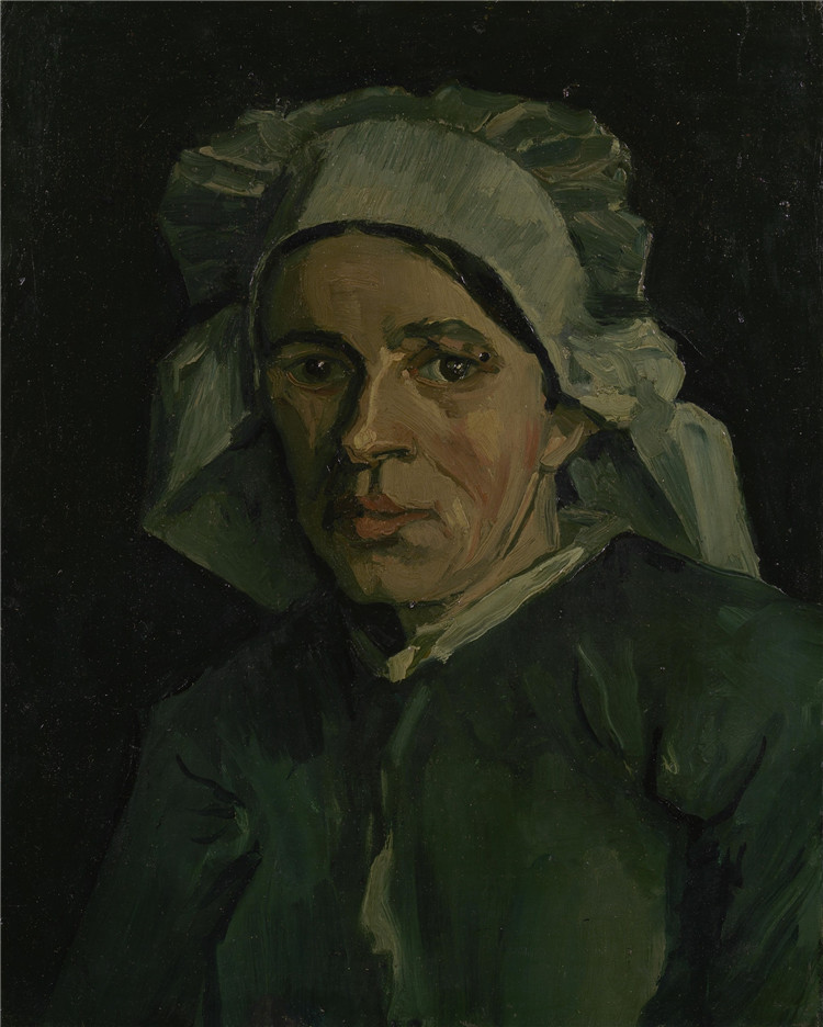 Head Of A Woman Vincent Willem Van Gogh Oil Painting